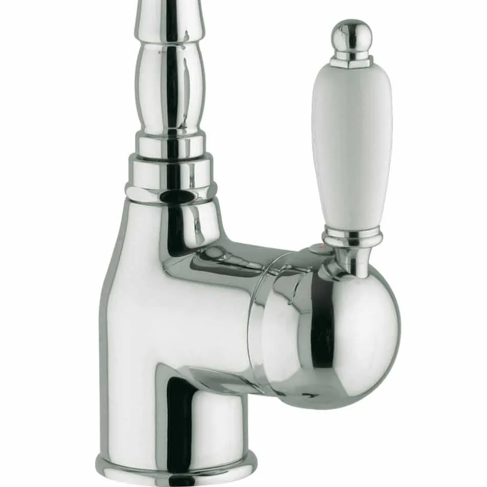 Miscelatore per Lavabo Cucina Design Classico in Ottone Made in Italy - Carmel