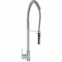 Miscelatore per Lavabo Cucina in Ottone con Doccetta Made in Italy - Kalimo