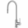 Miscelatore per Lavabo Cucina Orientabile in Acciaio Inox Made in Italy - Lilio