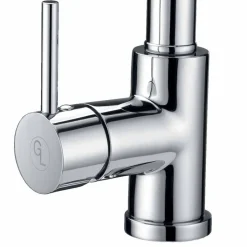 Miscelatore per Lavabo in Ottone con Doccetta in ABS Made in Italy - Kalid
