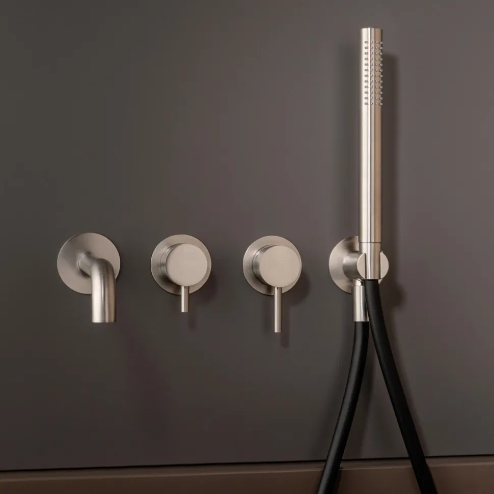 Miscelatore Vasca Incasso in Acciaio Inossidabile AISI 316L - Artigli