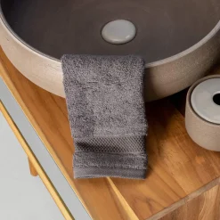 Mobile Bagno a Terra in Teak Naturale con Cassetto in Mogano - Gatien