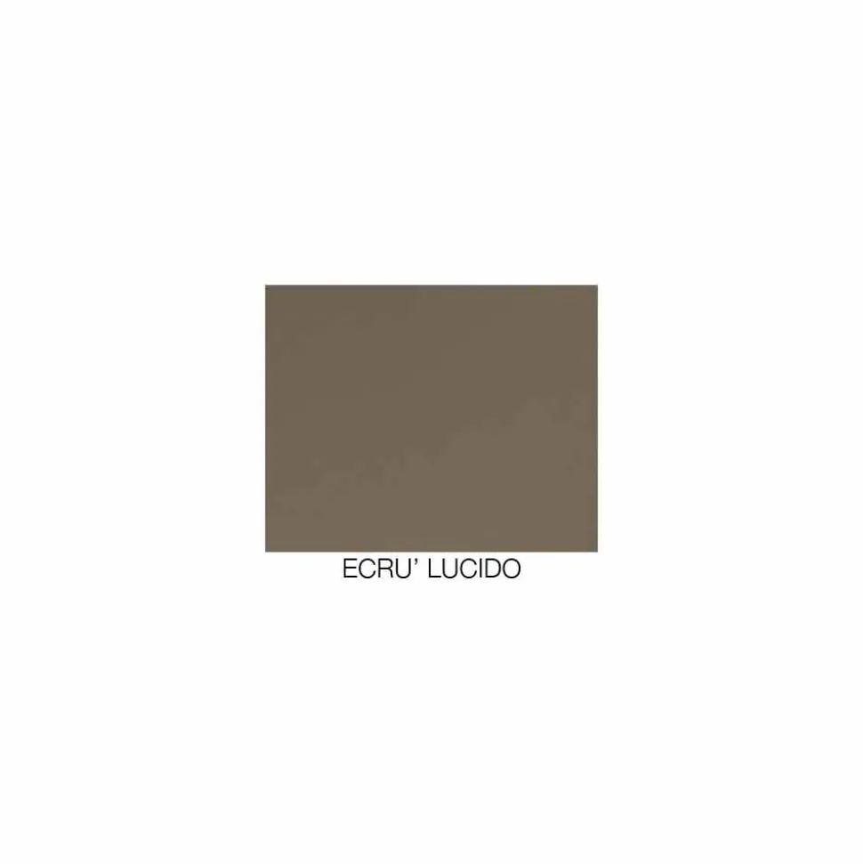Mobile Bagno 80 cm, Lavabo, Specchio e Colonna Ecrù – Becky