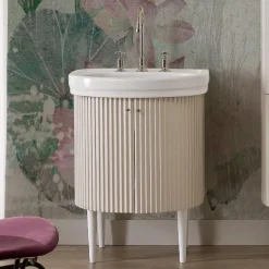 Mobile con Due Ante e Un Ripiano con Lavabo Made in Italy - Candy