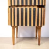Mobile da Bagno a Colonna Realizzato in Teak Massello e Mogano - Plumeria