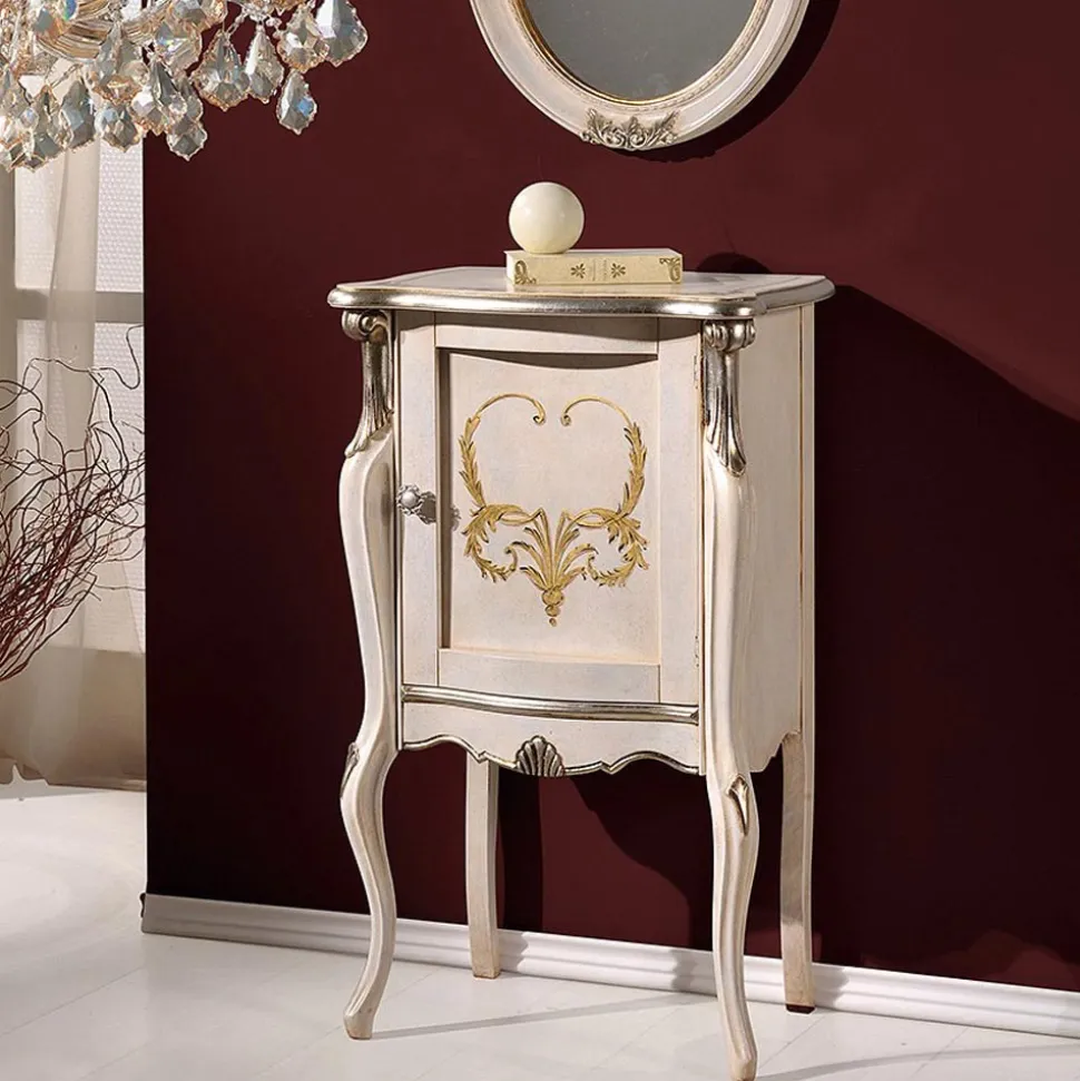 Mobile da Salotto Classico con 1 Anta Vetro o Legno Made in Italy - London