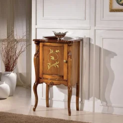 Mobile da Salotto Classico con 1 Anta Vetro o Legno Made in Italy - London