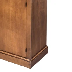 Mobile Porta Telefono in Noce Patinato Realizzato in Italia - Atunis