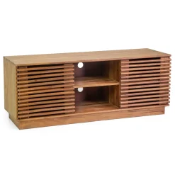 Mobile Porta Tv da Soggiorno Realizzata in Legno di Acacia - Vortice