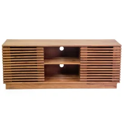 Mobile Porta Tv da Soggiorno Realizzata in Legno di Acacia - Vortice