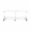 Mobile porta tv design moderno in plexiglass trasparente Mago