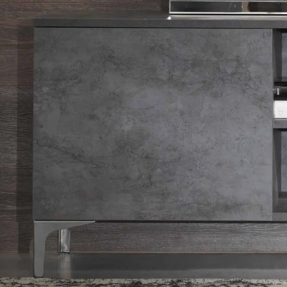 Mobile Porta Tv in Legno Nobilitato a Due Ante Moderno Made in Italy – Clemente