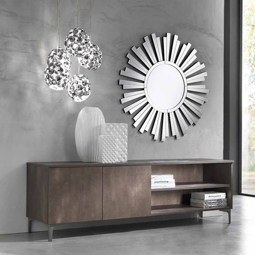 Mobile Porta Tv Moderno a Due Ante in Legno Nobilitato Made in Italy – Clemente