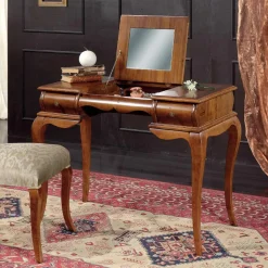 Mobile Toeletta Trucco Classica in Legno Noce Made in Italy - Hastings