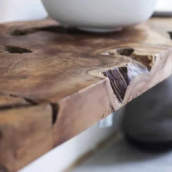 Mobile Top Bagno a Sospensione in Legno Teak Massello - Forest