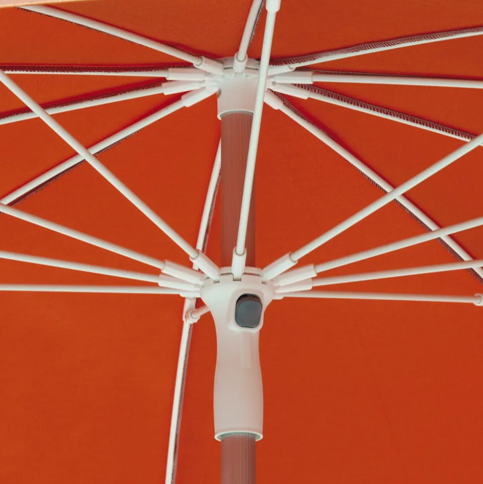 Ombrellone da Esterno in Tessuto con Struttura in Alluminio Design - Leroy