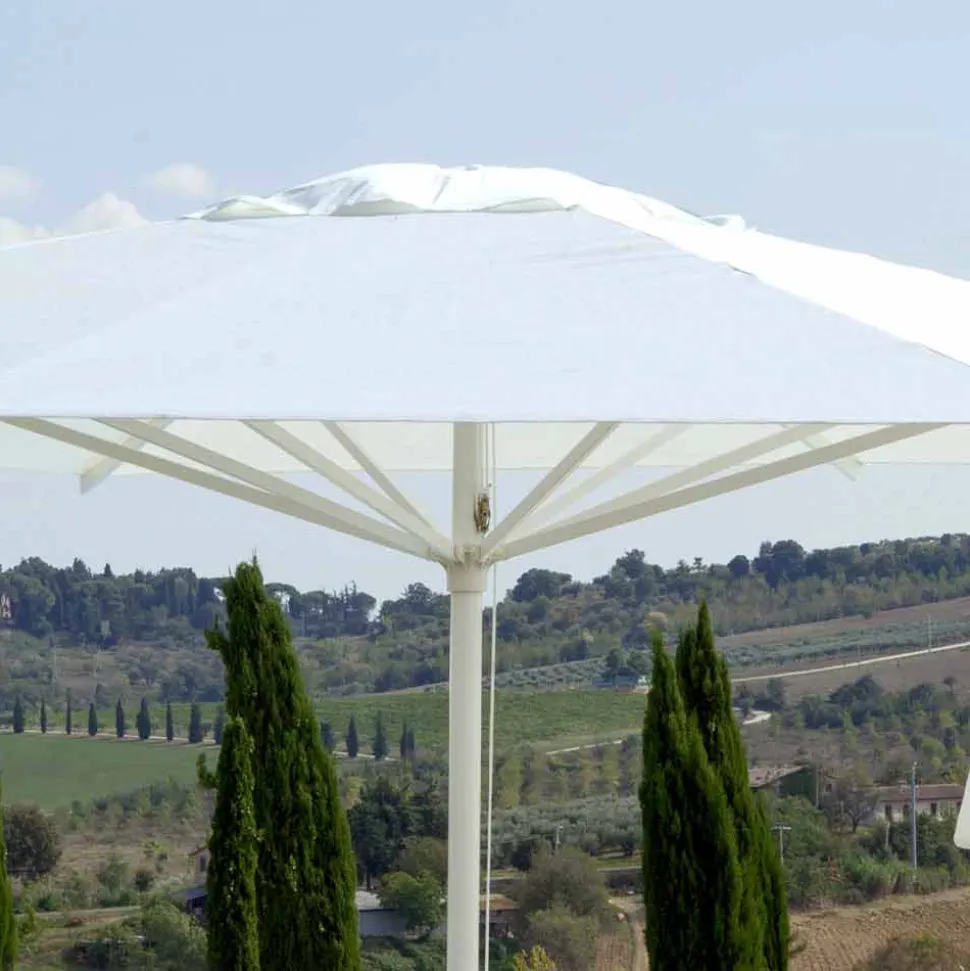 Ombrellone da Giardino in Tessuto Acrilico e Alluminio Made in Italy - Solero