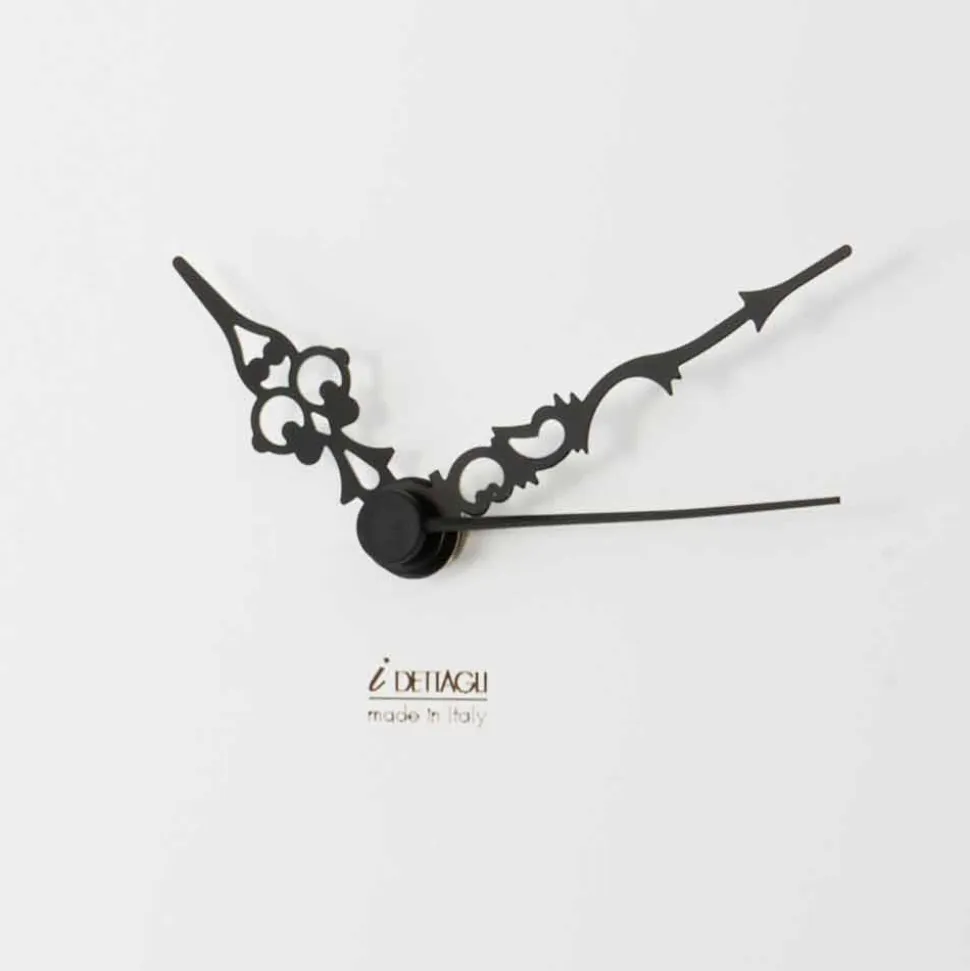 Orologio a Muro Bianco con Decori di Animali in Legno Design Moderno - Suspense