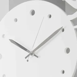 Orologio a Muro dal Design Grande Moderno Rotondo Colorato Decorato - Gatto