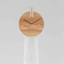 Orologio a Pendolo di Design con Struttura in Acciaio Made in Italy - Pendolino