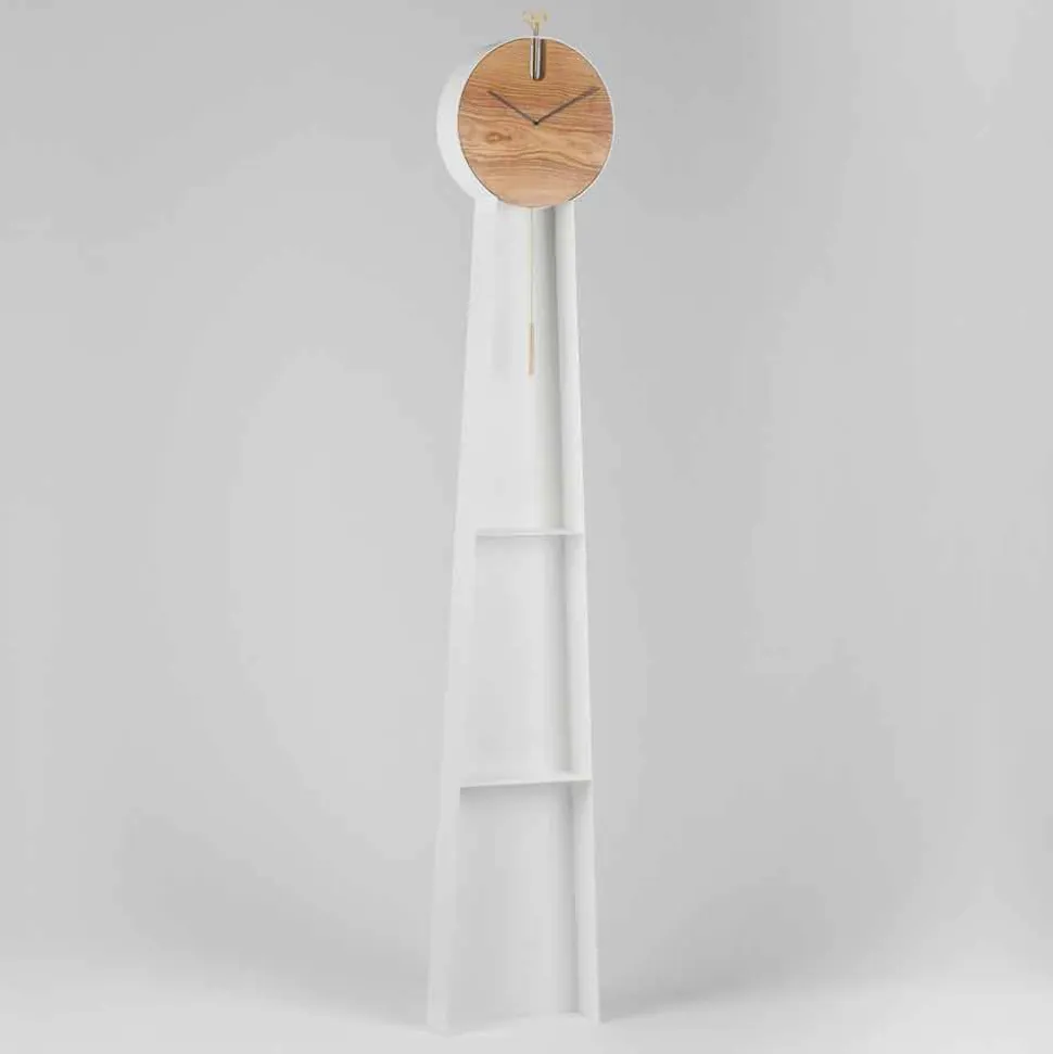 Orologio a Pendolo di Design con Struttura in Acciaio Made in Italy - Pendolino