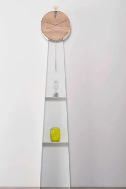 Orologio a Pendolo di Design con Struttura in Acciaio Made in Italy - Pendolino