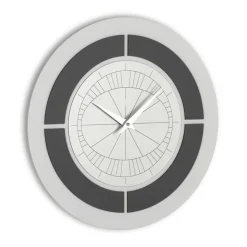 Orologio con Cornice in Rilievo e Polipropilene con Colori Diversi - Lunario