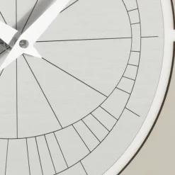 Orologio con Cornice in Rilievo e Polipropilene con Colori Diversi - Lunario