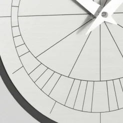 Orologio con Cornice in Rilievo e Polipropilene con Colori Diversi - Lunario