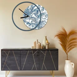 Orologio con Pannello in Legno e Stampato Made in Italy - Malawi