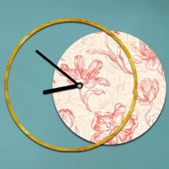 Orologio con Pannello in Legno e Stampato Made in Italy - Malawi