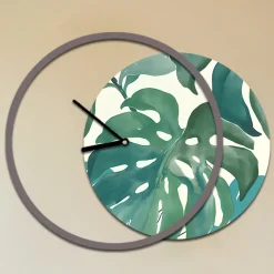 Orologio con Pannello in Legno e Stampato Made in Italy - Malawi