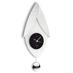 Orologio con Pendolo in Metacrilato Bisatinato Made in Italy - Great