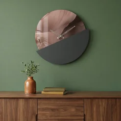 Orologio da Muro 50 cm in Metacrilato Green Cast Stampato Made in Italy - Viridea