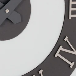 Orologio da Muro in MDF e Numeri Romani in Rilievo in Lino - Cronoforma