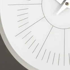 Orologio da Muro in Metacrilato e Cornice in Lino Made in Italy - Battito