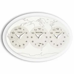 Orologio da muro moderno Zed Big, disegnato e realizzato in Italia