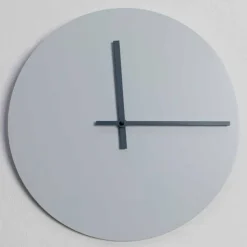 Orologio da Muro Rotondo di Design Moderno Grigio e Blu Made in Italy - Umbriel