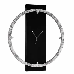 Orologio da parete decorato a mano su materico made in Italy Agostino