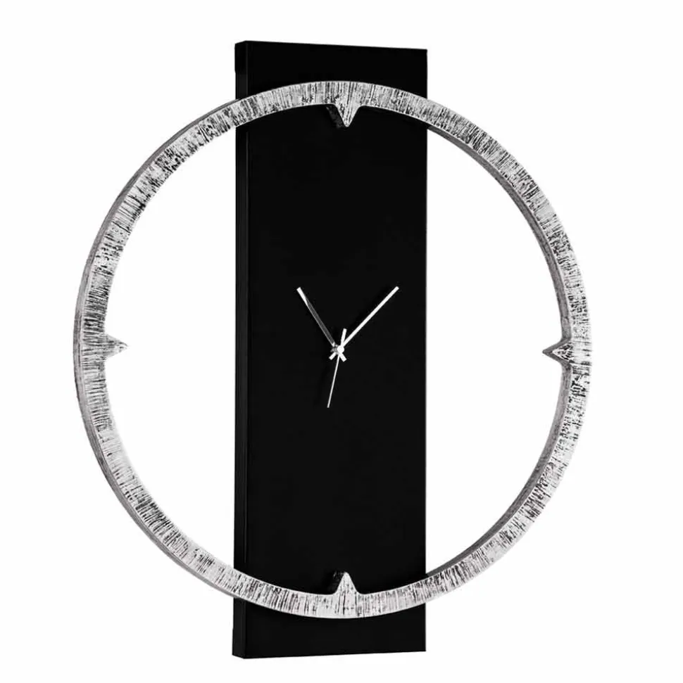 Orologio da parete decorato a mano su materico made in Italy Agostino