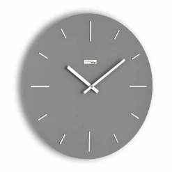 Orologio da parete di design Stratos , disponibile in bianco, grigio o nero