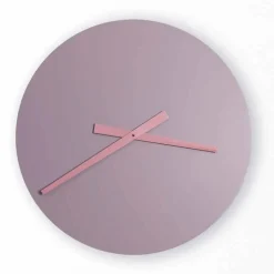 Orologio da Parete Grande Colorato Design Moderno in Legno Rotondo - Dione