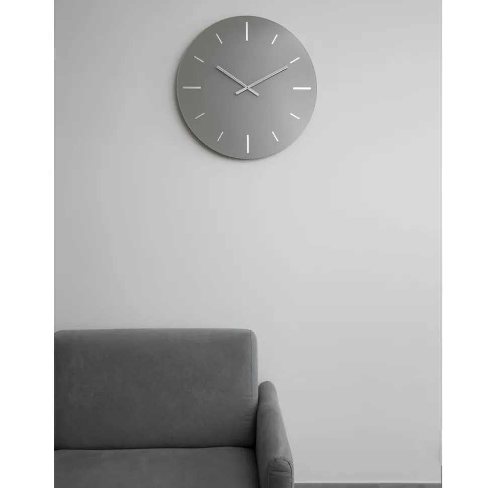 Orologio da Parete in Cristallo Acrilico Colorato Design Rotondo - Zaronte