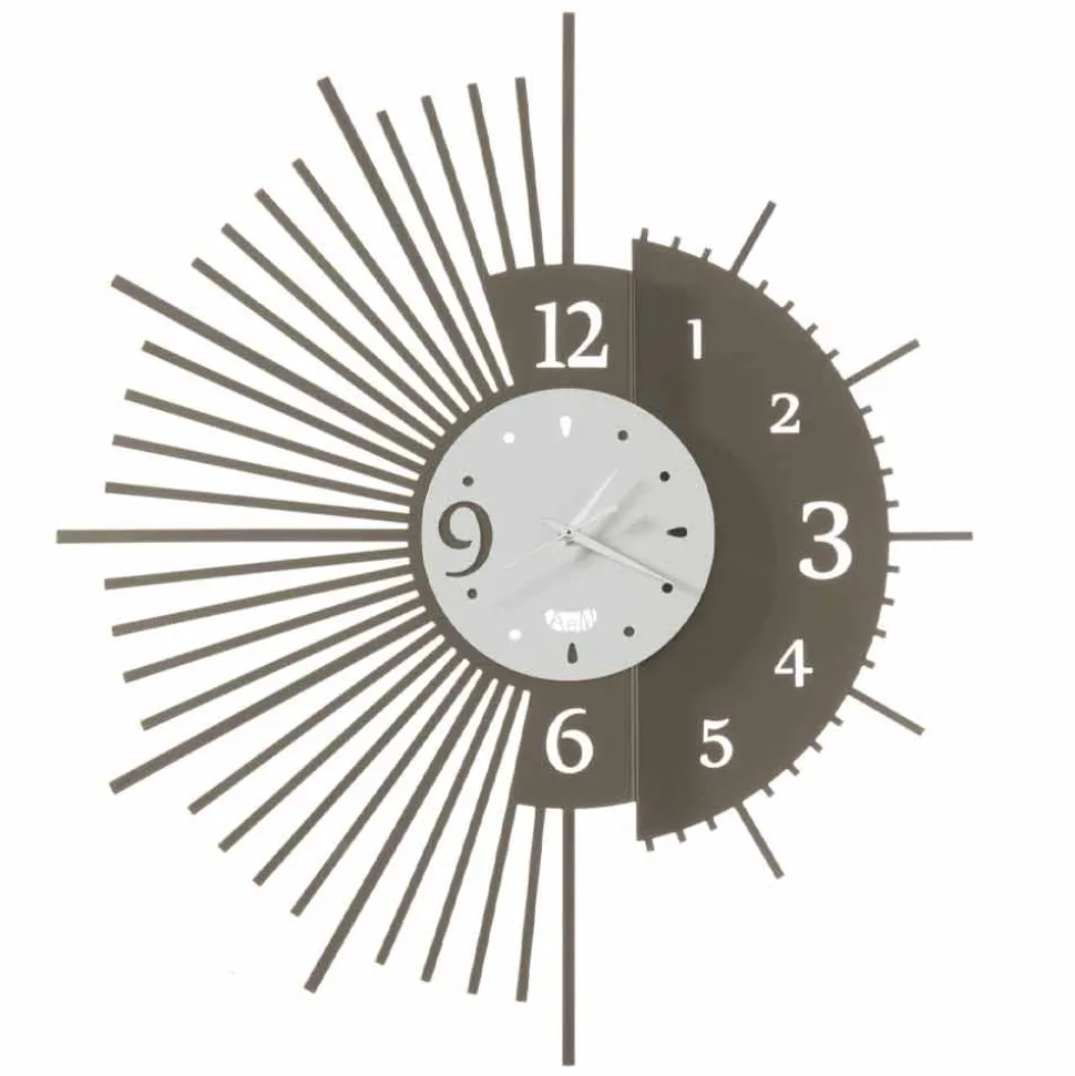 Orologio da Parete in Ferro Design Elegante Made in Italy - Aneto