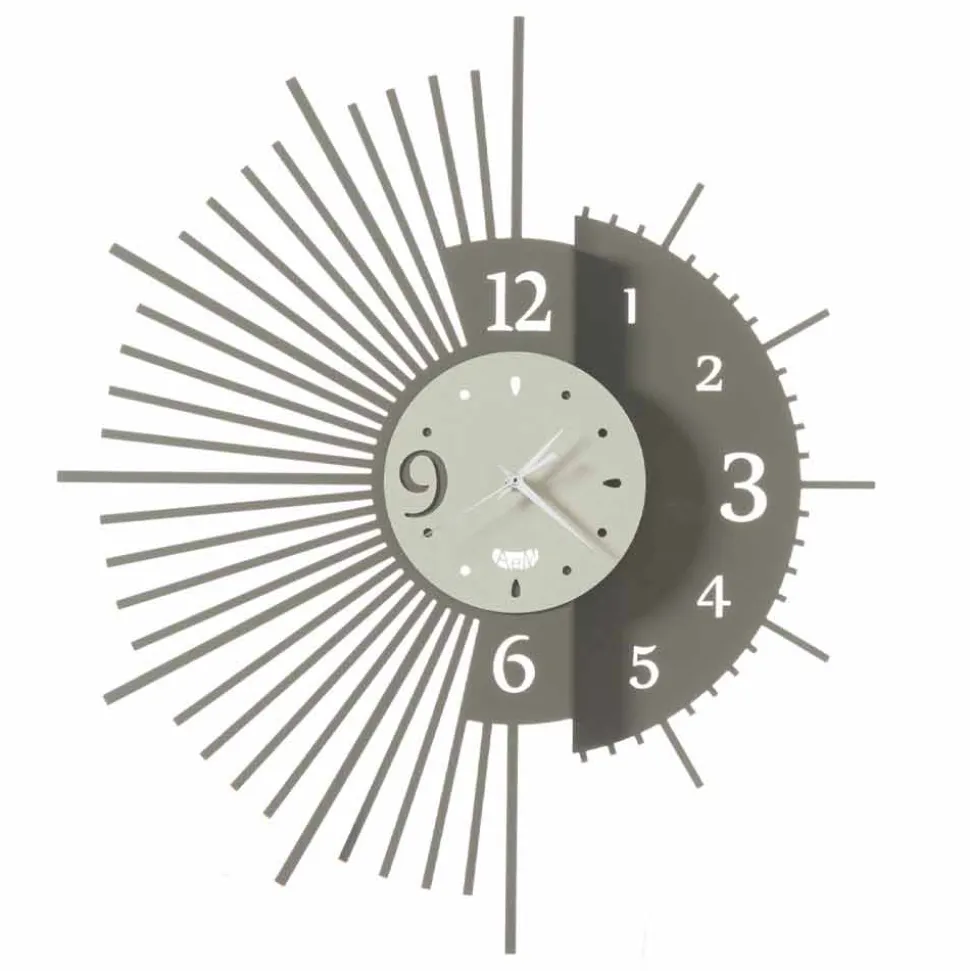 Orologio da Parete in Ferro Design Elegante Made in Italy - Aneto