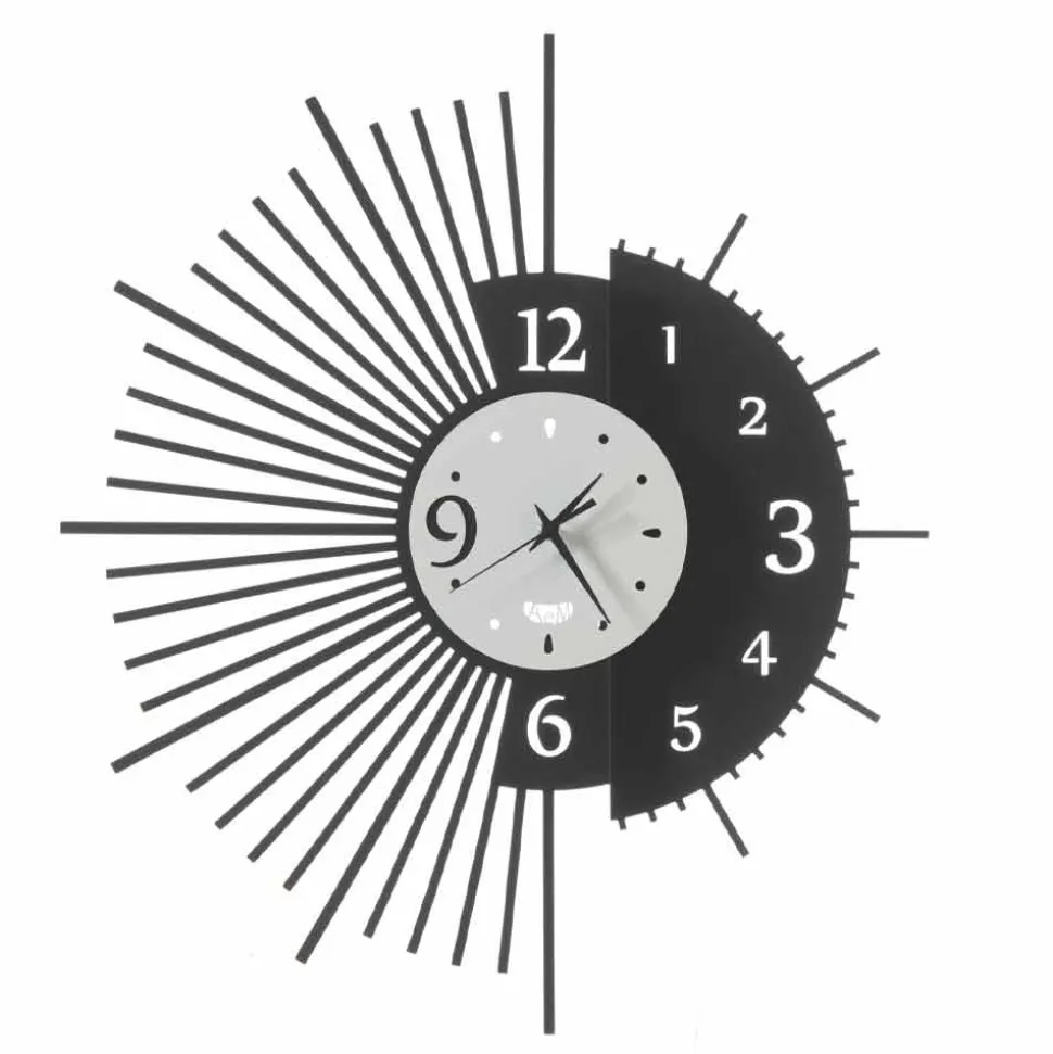 Orologio da Parete in Ferro Design Elegante Made in Italy - Aneto