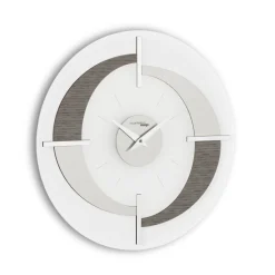 Orologio da parete moderno di design in diverse finiture Giove, fatto in Italia