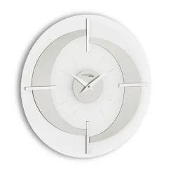 Orologio da parete moderno di design in diverse finiture Giove, fatto in Italia