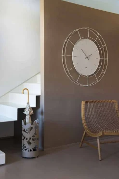 Orologio da Parete Moderno in Acciaio Colorato Made in Italy – Adalgiso