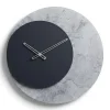 Orologio da Parete Rotondo 50 cm in Metacrilato Stampato Made in Italy - Elara